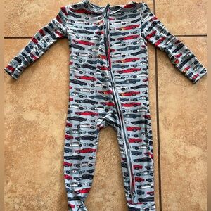 Posh Peanut Zippered One Piece - Miles 6-9 Months